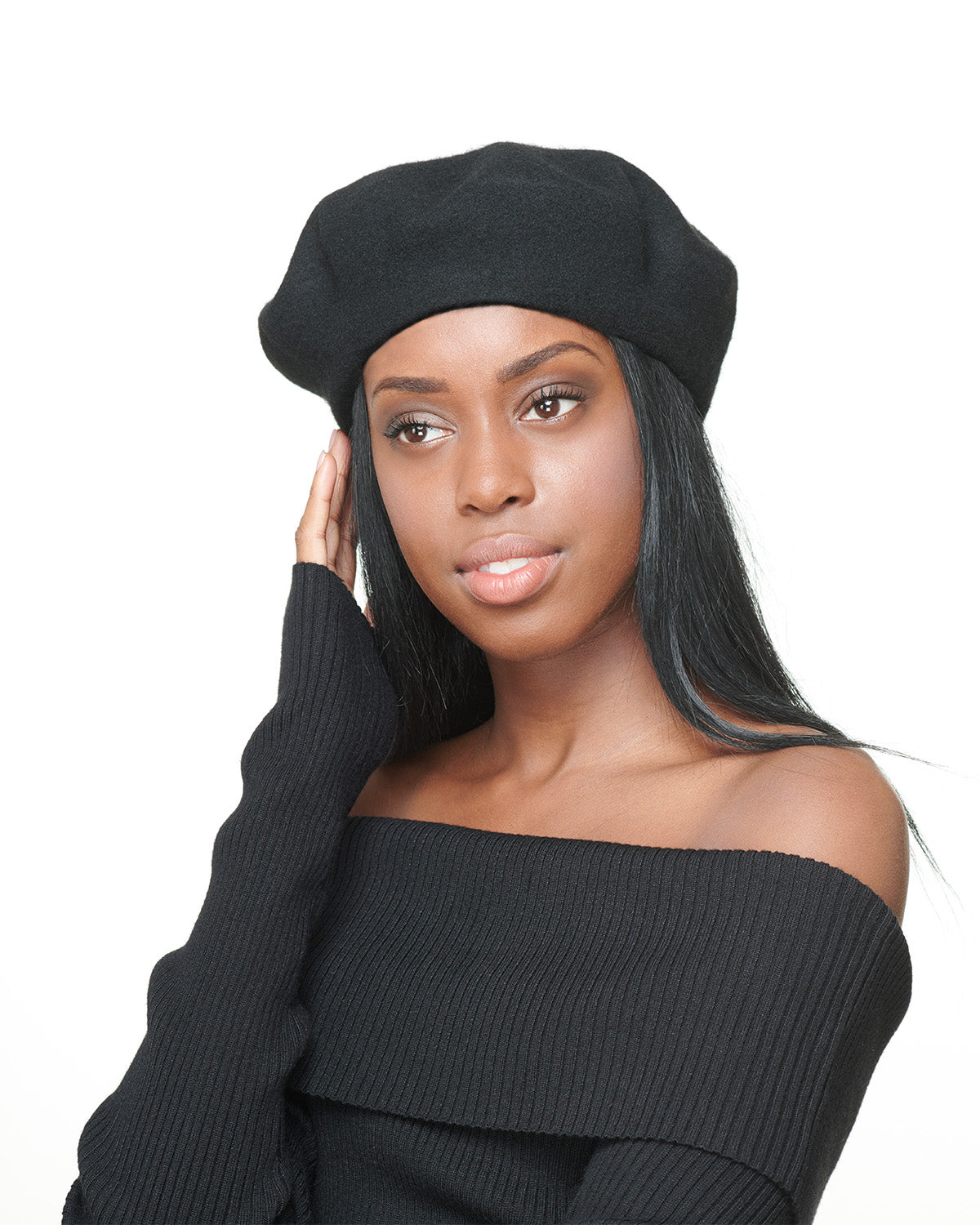 The Beret - Black – layd.life