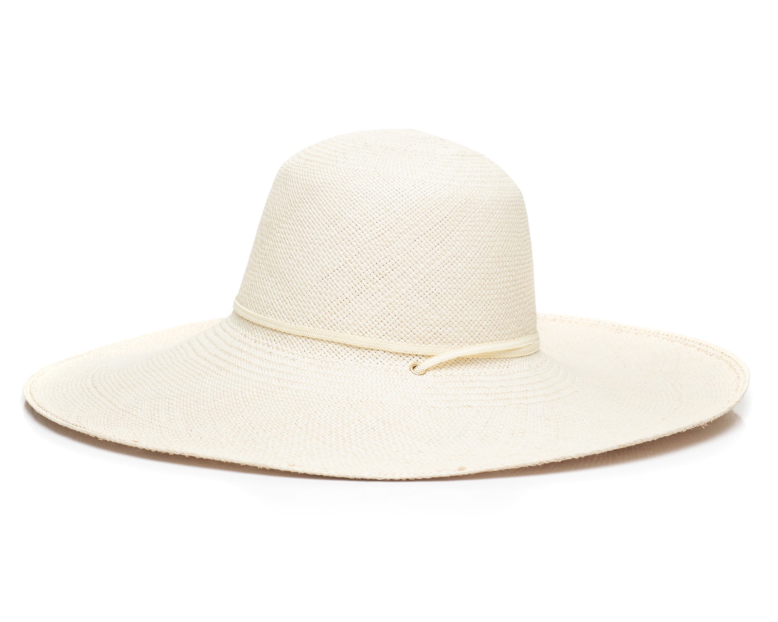 Hermes Le Panama Straw Hat (size 59) Panama Straw Trilby Fedora Hat – Village Hat Shop main image 2