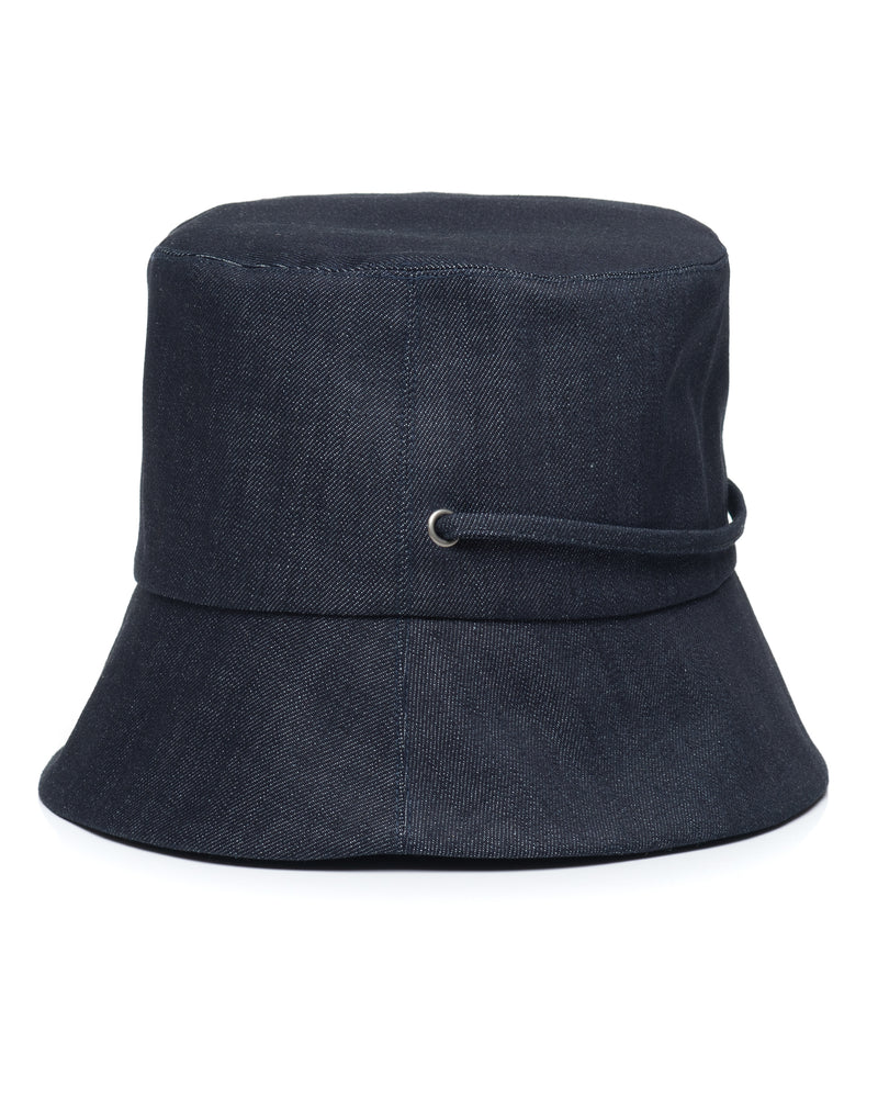 Dark Denim Bucket Hat Side