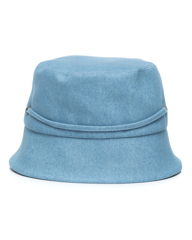 Light Denim Bucket Hat Back