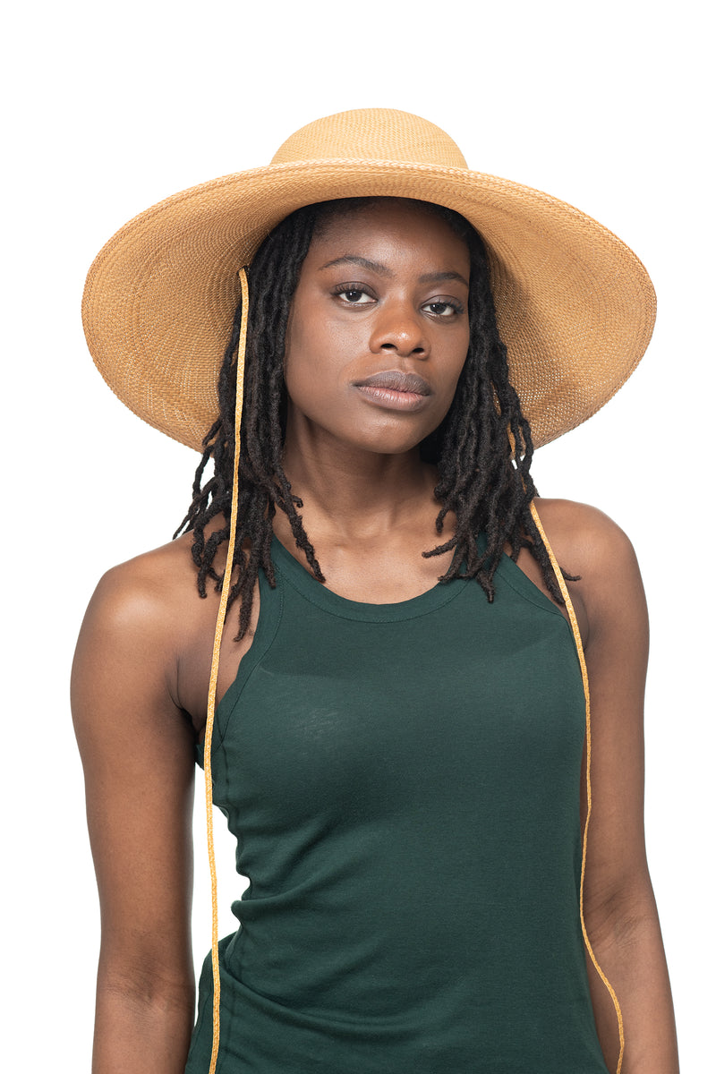 Natural Panama Straw Hat Front 1