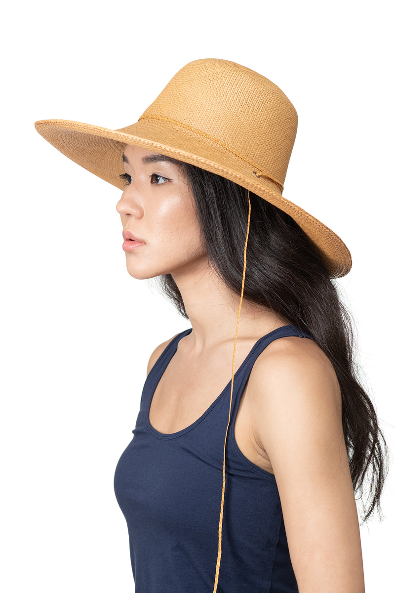 Natural Panama Straw Hat Side 2