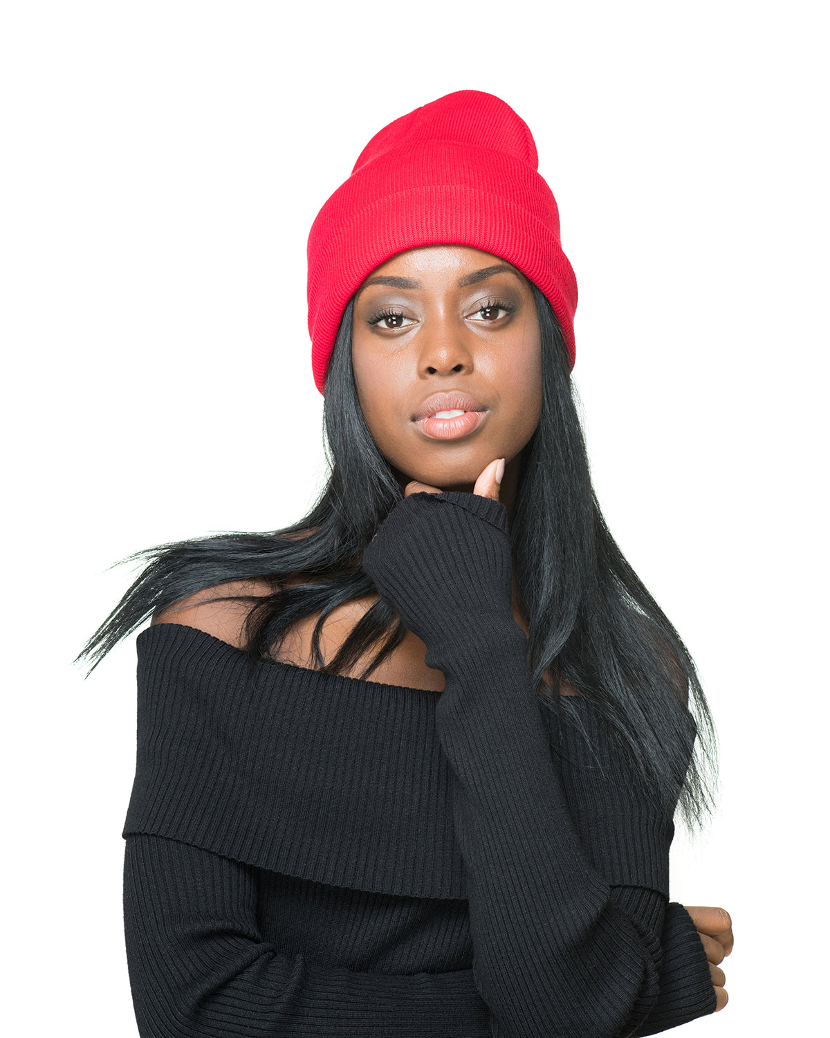 Red-Knit-Beanie-